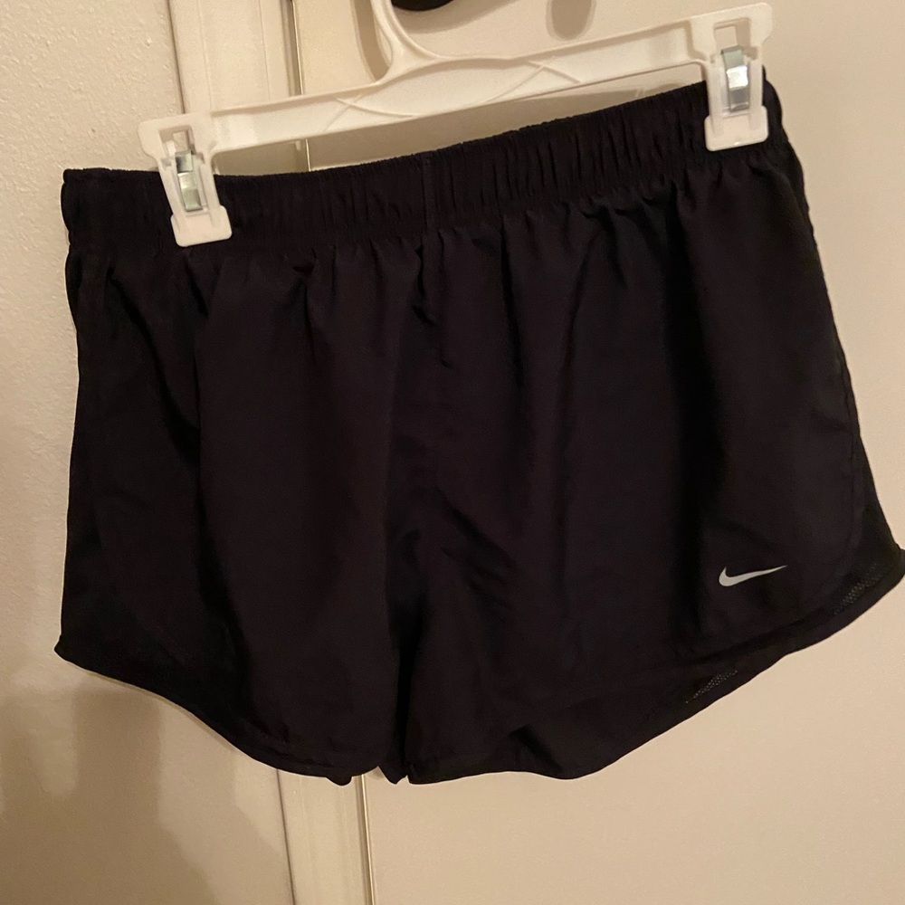Solid Black Nike Shorts! Mesh sides. XL